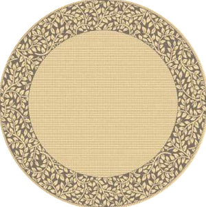 Safavieh Cy0727 Power Loomed 85.4% Polypropylene/10.4% Polyester/4.2% Latex Outdoor Rug CY0727-3001-5R