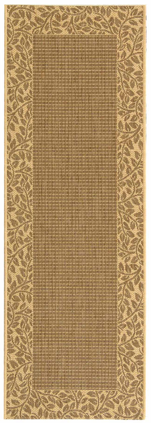 Safavieh Cy0727 Power Loomed 85.4% Polypropylene/10.4% Polyester/4.2% Latex Outdoor Rug CY0727-3009-4