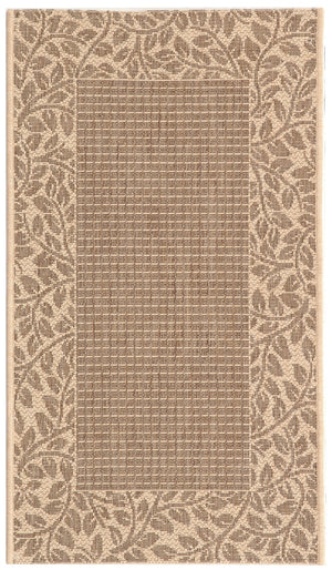 Safavieh Cy0727 Power Loomed 85.4% Polypropylene/10.4% Polyester/4.2% Latex Outdoor Rug CY0727-3009-4
