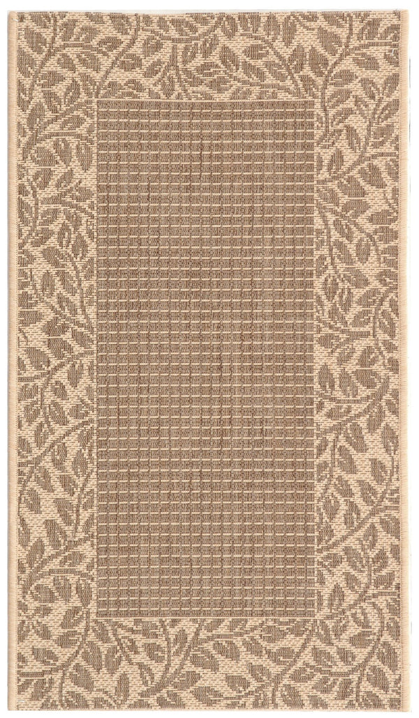 Safavieh Cy0727 Power Loomed 85.4% Polypropylene/10.4% Polyester/4.2% Latex Outdoor Rug CY0727-3009-4