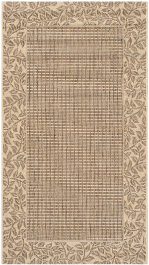 Safavieh Cy0727 Power Loomed 85.4% Polypropylene/10.4% Polyester/4.2% Latex Outdoor Rug CY0727-3009-4