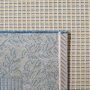 Safavieh Cy0727 Power Loomed 85.4% Polypropylene/10.4% Polyester/4.2% Latex Outdoor Rug CY0727-3101-4