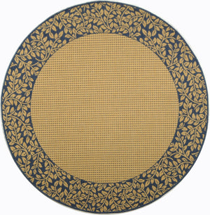 Safavieh Cy0727 Power Loomed 85.4% Polypropylene/10.4% Polyester/4.2% Latex Outdoor Rug CY0727-3101-5R