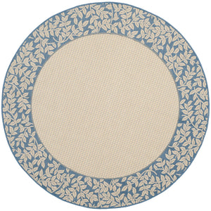 Safavieh Cy0727 Power Loomed 85.4% Polypropylene/10.4% Polyester/4.2% Latex Outdoor Rug CY0727-3101-4