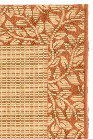 Safavieh Cy0727 Power Loomed 85.4% Polypropylene/10.4% Polyester/4.2% Latex Outdoor Rug CY0727-3201-4