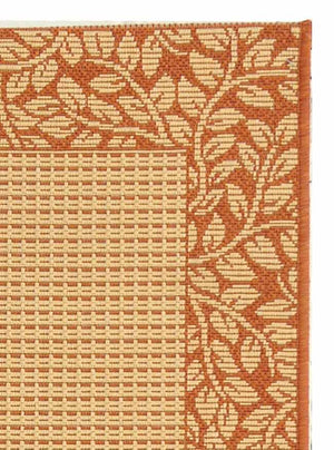 Safavieh Cy0727 Power Loomed 85.4% Polypropylene/10.4% Polyester/4.2% Latex Outdoor Rug CY0727-3201-4