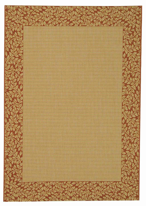 Safavieh Cy0727 Power Loomed 85.4% Polypropylene/10.4% Polyester/4.2% Latex Outdoor Rug CY0727-3201-4