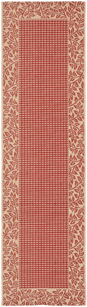 Safavieh Cy0727 Power Loomed 85.4% Polypropylene/10.4% Polyester/4.2% Latex Outdoor Rug CY0727-3707-4