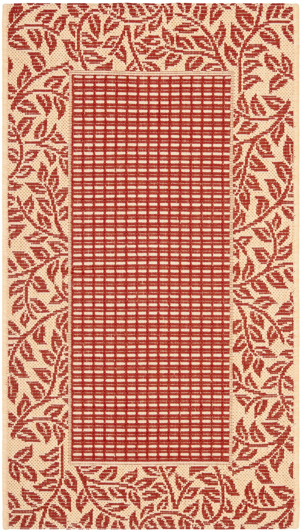 Safavieh Cy0727 Power Loomed 85.4% Polypropylene/10.4% Polyester/4.2% Latex Outdoor Rug CY0727-3707-4