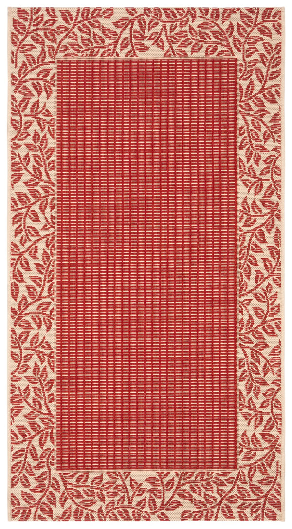 Safavieh Cy0727 Power Loomed 85.4% Polypropylene/10.4% Polyester/4.2% Latex Outdoor Rug CY0727-3707-4