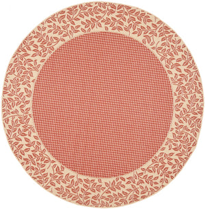 Safavieh Cy0727 Power Loomed 85.4% Polypropylene/10.4% Polyester/4.2% Latex Outdoor Rug CY0727-3707-5R