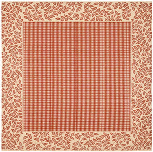 Safavieh Cy0727 Power Loomed 85.4% Polypropylene/10.4% Polyester/4.2% Latex Outdoor Rug CY0727-3707-4