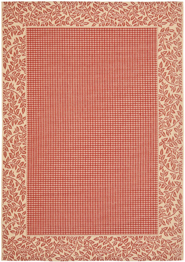 Safavieh Cy0727 Power Loomed 85.4% Polypropylene/10.4% Polyester/4.2% Latex Outdoor Rug CY0727-3707-4