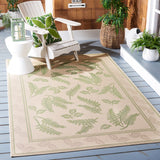 Safavieh Cy0772 Power Loomed 85.4% Polypropylene/10.4% Polyester/4.2% Latex Outdoor Rug CY0772-1E01-4