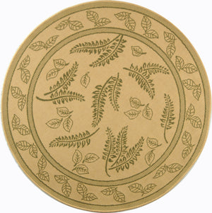 Safavieh Cy0772 Power Loomed 85.4% Polypropylene/10.4% Polyester/4.2% Latex Outdoor Rug CY0772-1E01-5R