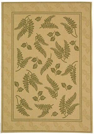 Safavieh Cy0772 Power Loomed 85.4% Polypropylene/10.4% Polyester/4.2% Latex Outdoor Rug CY0772-1E01-4