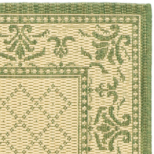 Safavieh Cy0901 Power Loomed 85.4% Polypropylene/10.4% Polyester/4.2% Latex Outdoor Rug CY0901-1E01-4