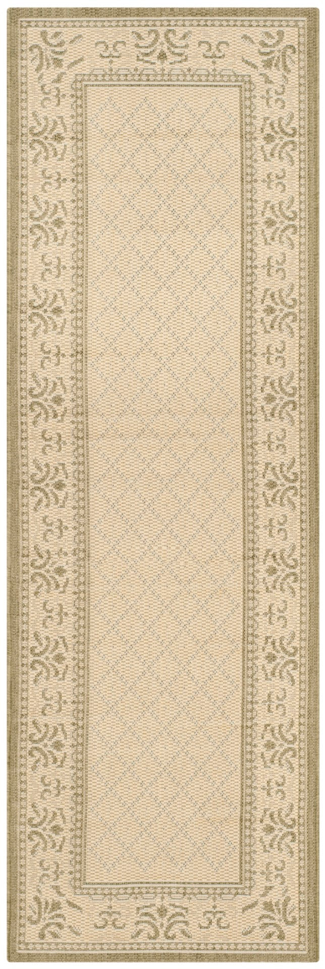 Safavieh Cy0901 Power Loomed 85.4% Polypropylene/10.4% Polyester/4.2% Latex Outdoor Rug CY0901-1E01-4