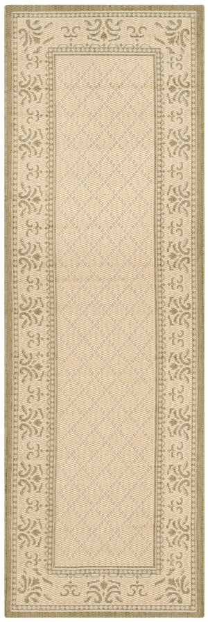 Safavieh Cy0901 Power Loomed 85.4% Polypropylene/10.4% Polyester/4.2% Latex Outdoor Rug CY0901-1E01-4