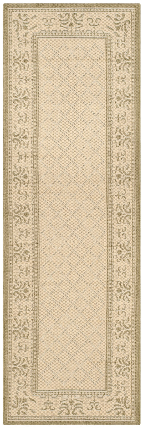 Safavieh Cy0901 Power Loomed 85.4% Polypropylene/10.4% Polyester/4.2% Latex Outdoor Rug CY0901-1E01-4