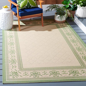 Safavieh Cy0901 Power Loomed 85.4% Polypropylene/10.4% Polyester/4.2% Latex Outdoor Rug CY0901-1E01-4