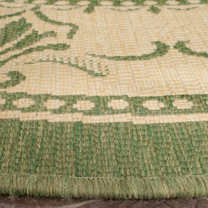 Safavieh Cy0901 Power Loomed 85.4% Polypropylene/10.4% Polyester/4.2% Latex Outdoor Rug CY0901-1E01-4