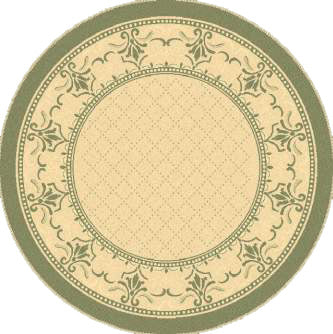 Safavieh Cy0901 Power Loomed 85.4% Polypropylene/10.4% Polyester/4.2% Latex Outdoor Rug CY0901-1E01-5R