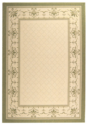 Safavieh Cy0901 Power Loomed 85.4% Polypropylene/10.4% Polyester/4.2% Latex Outdoor Rug CY0901-1E01-4