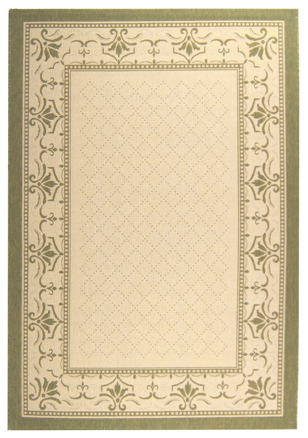 Safavieh Cy0901 Power Loomed 85.4% Polypropylene/10.4% Polyester/4.2% Latex Outdoor Rug CY0901-1E01-4