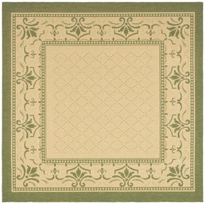 Safavieh Cy0901 Power Loomed 85.4% Polypropylene/10.4% Polyester/4.2% Latex Outdoor Rug CY0901-1E01-4