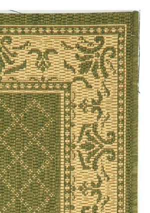 Safavieh Cy0901 Power Loomed 85.4% Polypropylene/10.4% Polyester/4.2% Latex Outdoor Rug CY0901-1E06-4