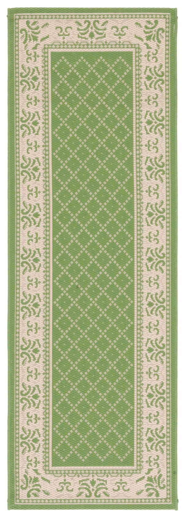 Safavieh Cy0901 Power Loomed 85.4% Polypropylene/10.4% Polyester/4.2% Latex Outdoor Rug CY0901-1E06-4