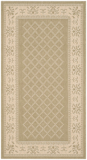 Safavieh Cy0901 Power Loomed 85.4% Polypropylene/10.4% Polyester/4.2% Latex Outdoor Rug CY0901-1E06-4
