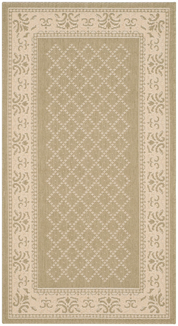 Safavieh Cy0901 Power Loomed 85.4% Polypropylene/10.4% Polyester/4.2% Latex Outdoor Rug CY0901-1E06-4