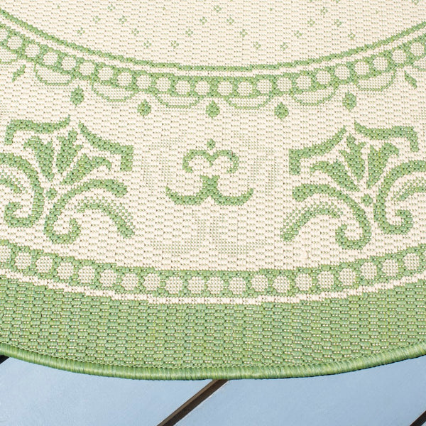 Safavieh Cy0901 Power Loomed 85.4% Polypropylene/10.4% Polyester/4.2% Latex Outdoor Rug CY0901-1E06-5R