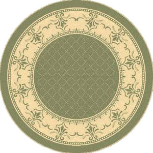 Safavieh Cy0901 Power Loomed 85.4% Polypropylene/10.4% Polyester/4.2% Latex Outdoor Rug CY0901-1E06-5R