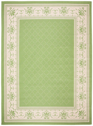 Safavieh Cy0901 Power Loomed 85.4% Polypropylene/10.4% Polyester/4.2% Latex Outdoor Rug CY0901-1E06-4