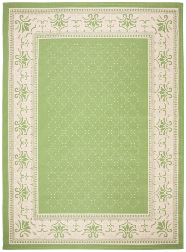 Safavieh Cy0901 Power Loomed 85.4% Polypropylene/10.4% Polyester/4.2% Latex Outdoor Rug CY0901-1E06-4