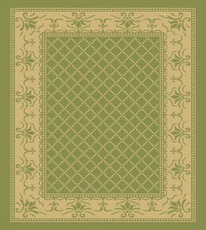 Safavieh Cy0901 Power Loomed 85.4% Polypropylene/10.4% Polyester/4.2% Latex Outdoor Rug CY0901-1E06-4