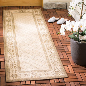 Safavieh Cy0901 Power Loomed 85.4% Polypropylene/10.4% Polyester/4.2% Latex Outdoor Rug CY0901-3001-3