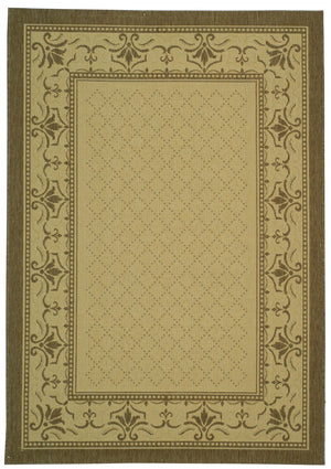 Safavieh Cy0901 Power Loomed 85.4% Polypropylene/10.4% Polyester/4.2% Latex Outdoor Rug CY0901-3001-3