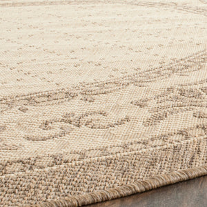 Safavieh Cy0901 Power Loomed 85.4% Polypropylene/10.4% Polyester/4.2% Latex Outdoor Rug CY0901-3001-5R