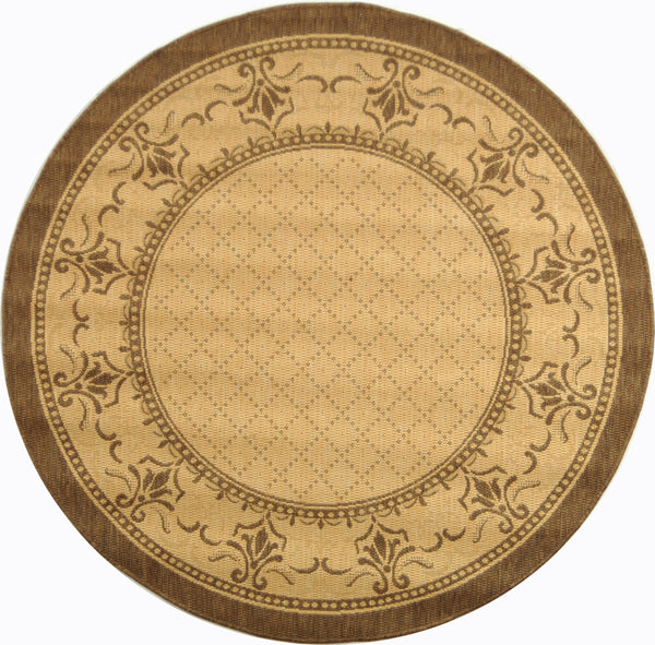 Safavieh Cy0901 Power Loomed 85.4% Polypropylene/10.4% Polyester/4.2% Latex Outdoor Rug CY0901-3001-3