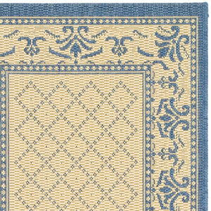 Safavieh Cy0901 Power Loomed 85.4% Polypropylene/10.4% Polyester/4.2% Latex Outdoor Rug CY0901-3101-3