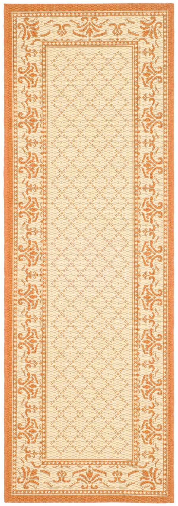 Safavieh Cy0901 Power Loomed 85.4% Polypropylene/10.4% Polyester/4.2% Latex Outdoor Rug CY0901-3201-4