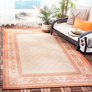 Safavieh Cy0901 Power Loomed 85.4% Polypropylene/10.4% Polyester/4.2% Latex Outdoor Rug CY0901-3201-4