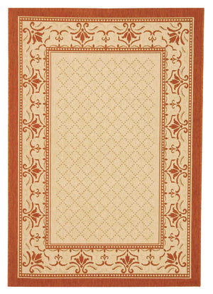 Safavieh Cy0901 Power Loomed 85.4% Polypropylene/10.4% Polyester/4.2% Latex Outdoor Rug CY0901-3201-4