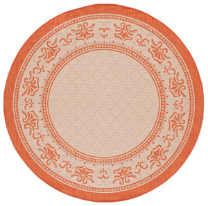 Safavieh Cy0901 Power Loomed 85.4% Polypropylene/10.4% Polyester/4.2% Latex Outdoor Rug CY0901-3201-4