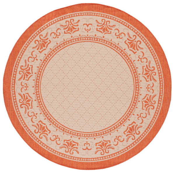 Safavieh Cy0901 Power Loomed 85.4% Polypropylene/10.4% Polyester/4.2% Latex Outdoor Rug CY0901-3201-4