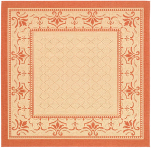 Safavieh Cy0901 Power Loomed 85.4% Polypropylene/10.4% Polyester/4.2% Latex Outdoor Rug CY0901-3201-4